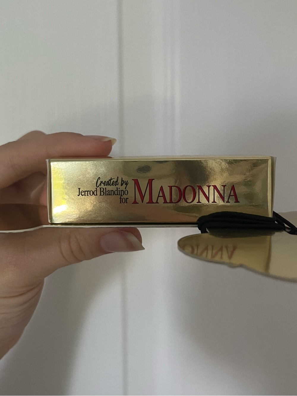 Madonna The Celebration Tour Blond Ambition Crucifix - Matte Red Lipstick - Picture 4 of 4